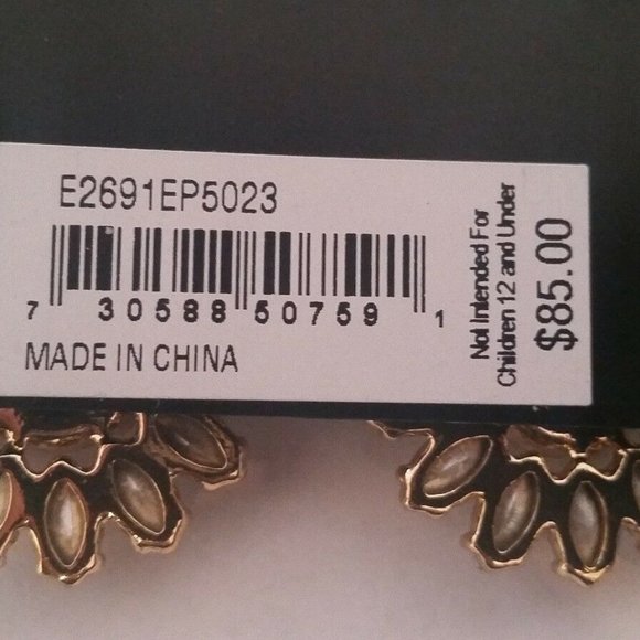 COPY - ABS by Allen Schwartz showstopper Earrings NWT $85 - Picture 4 of 4